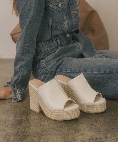 Darcy Espadrille Platform Slides