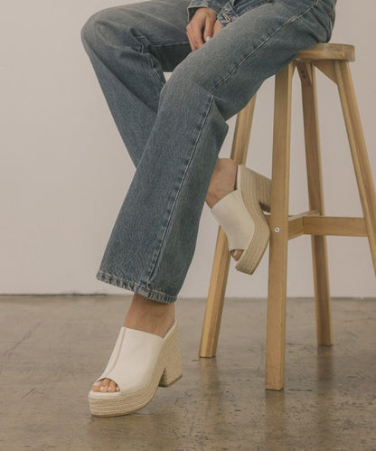 Darcy Espadrille Platform Slides