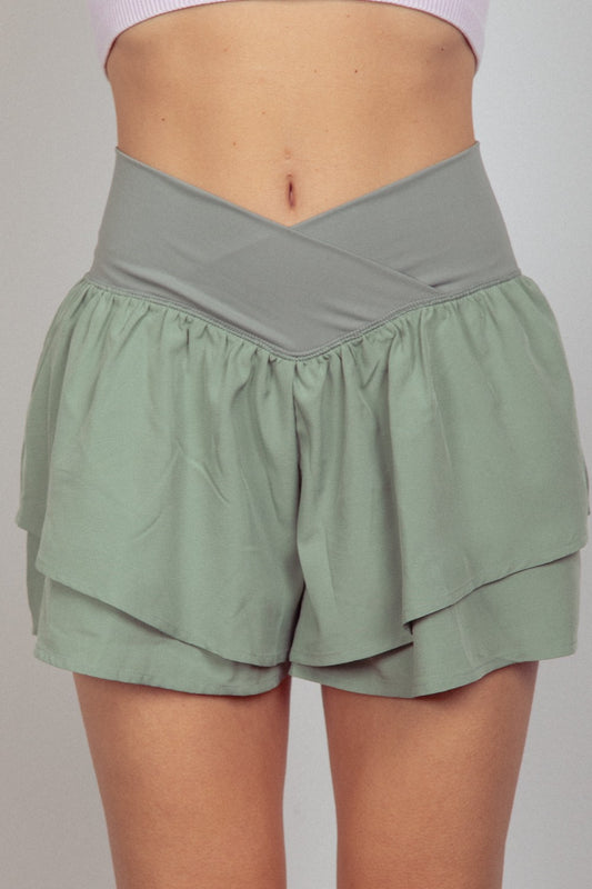 Isolde V-Shape Active Shorts