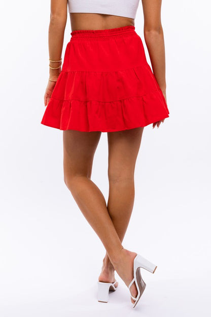 Cora Tiered Ruffle Skirt - Set