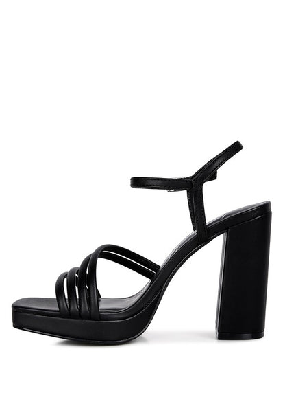 Tiana Platform Strappy Sandals