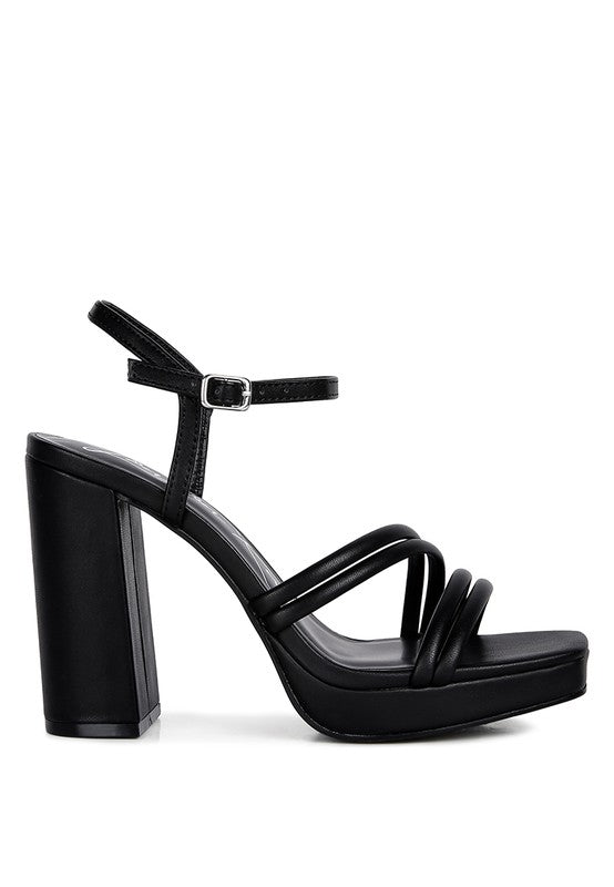 Tiana Platform Strappy Sandals