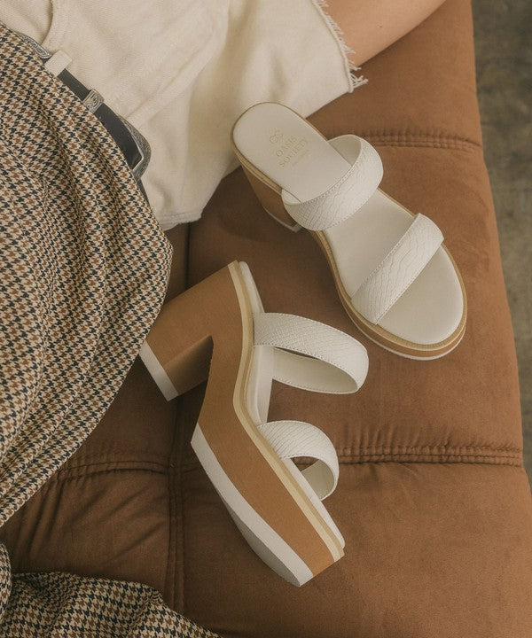 Taylor Chunky Platform Heel