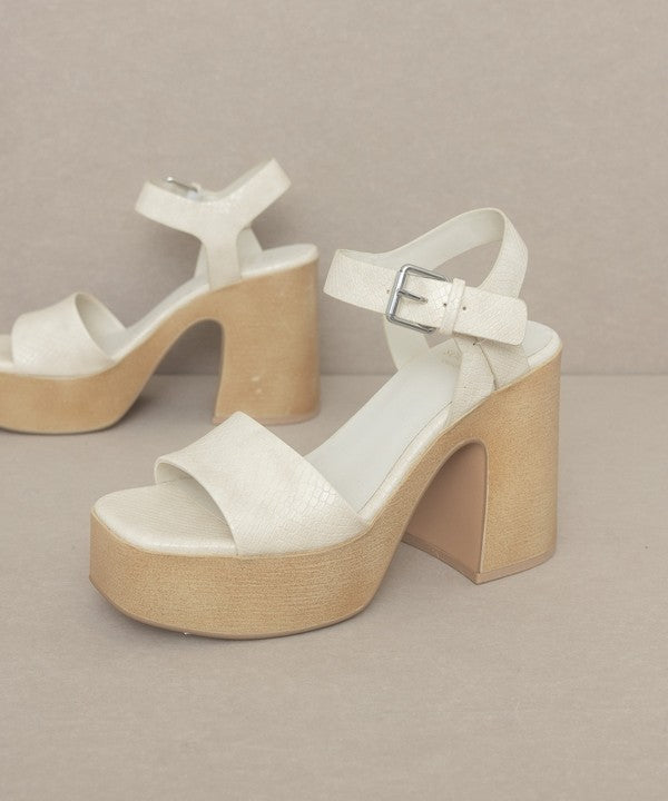 Sadie Chunky Platform Heel