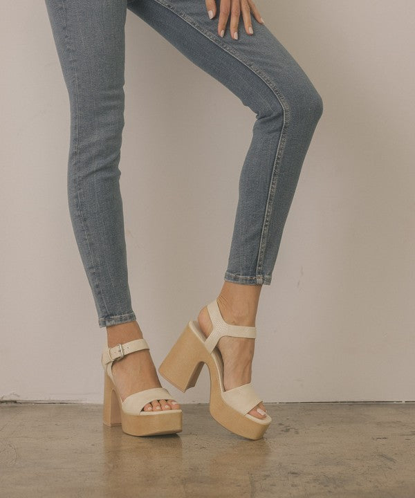 Sadie Chunky Platform Heel