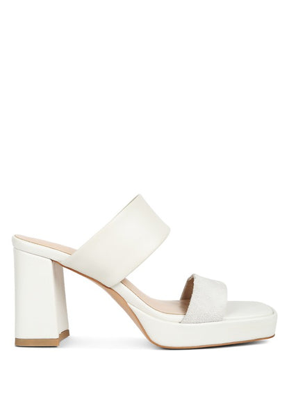 Eddlia Slip On Platform Heels