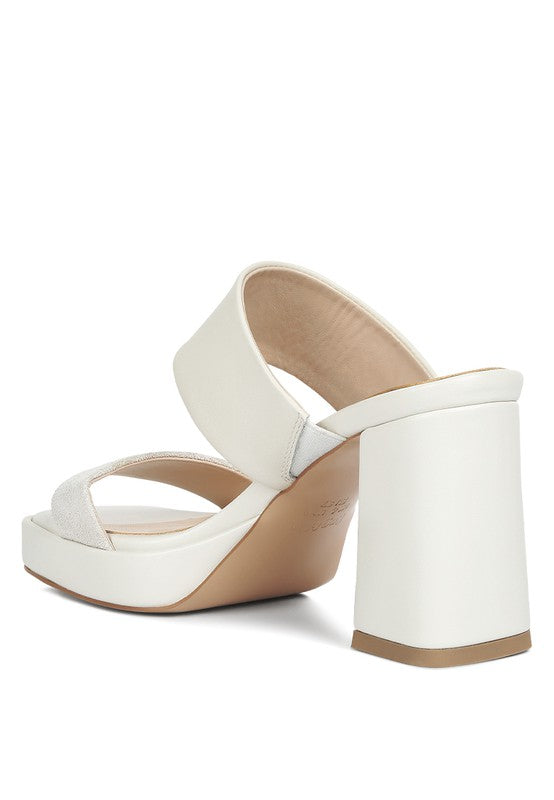 Eddlia Slip On Platform Heels