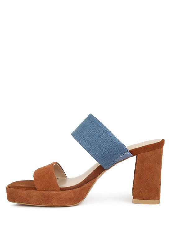 Eddlia Slip On Platform Heels