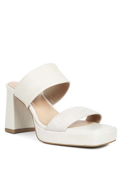 Eddlia Slip On Platform Heels