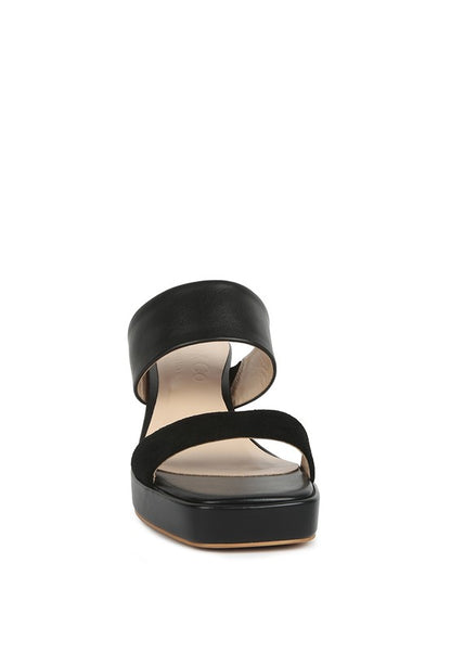 Eddlia Slip On Platform Heels