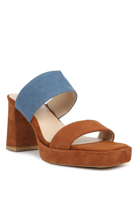 Eddlia Slip On Platform Heels