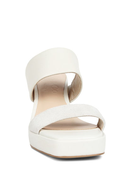 Eddlia Slip On Platform Heels