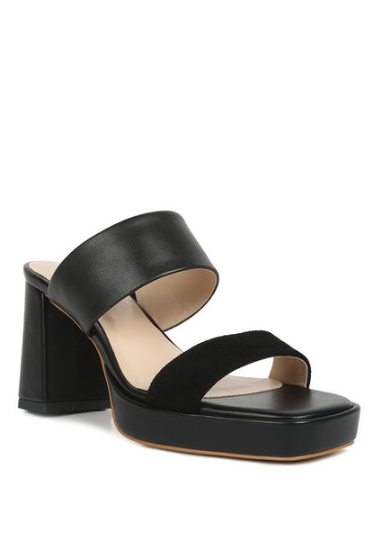 Eddlia Slip On Platform Heels