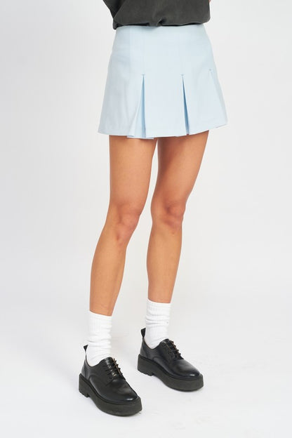 Megan Pleated Mini Skort