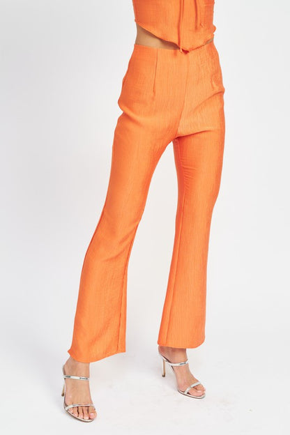 Freya High Rise Flare Pants - Set