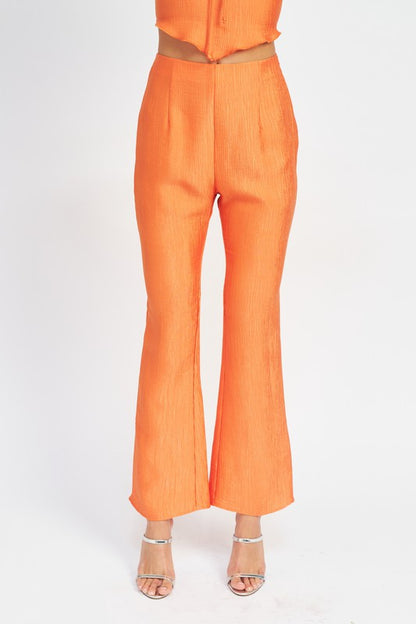 Freya High Rise Flare Pants - Set