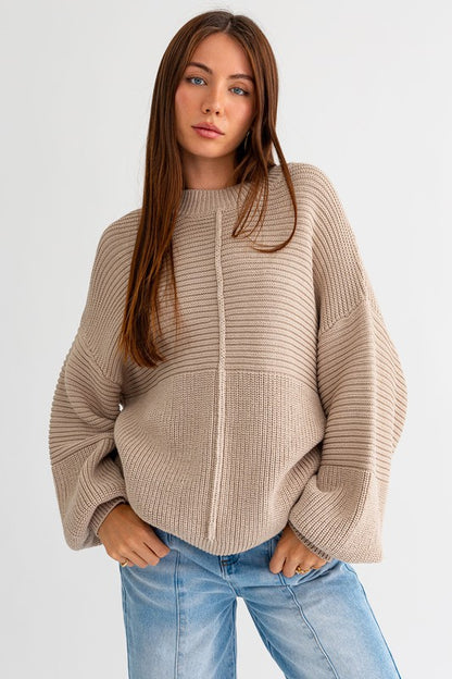 Lola Ribbed Sweater