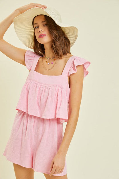 Maeve Ruffled Romper