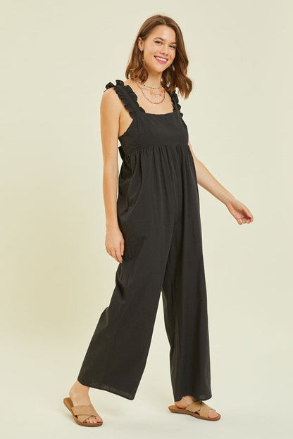 Genesis Black Tie Jumpsuit