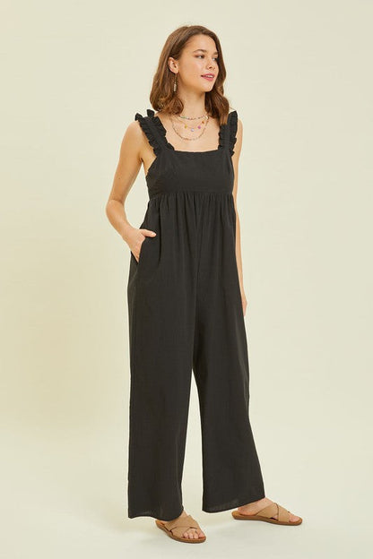 Genesis Black Tie Jumpsuit