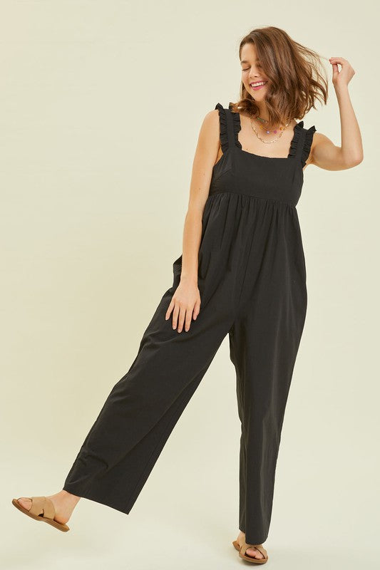 Genesis Black Tie Jumpsuit