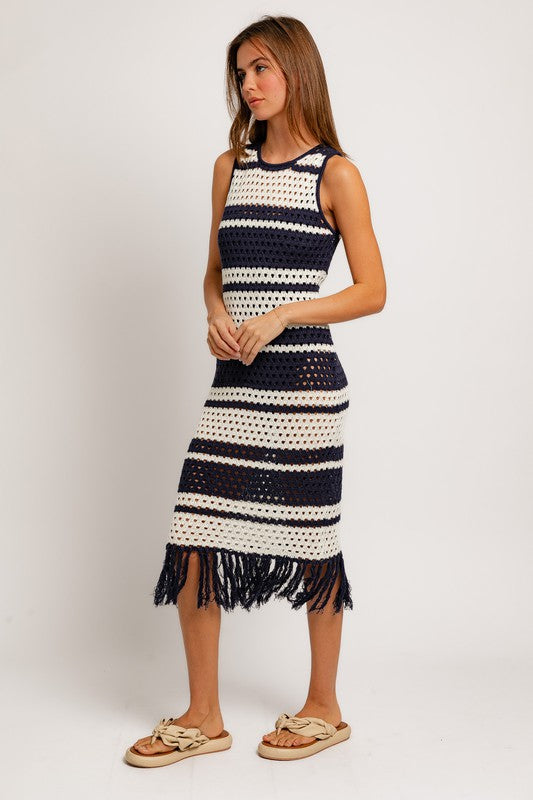 Esme Sleeveless Crochet Dress