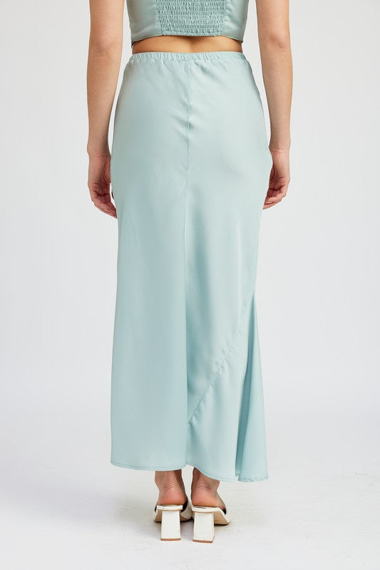 Mina Tie Front Midi Skirt - Set