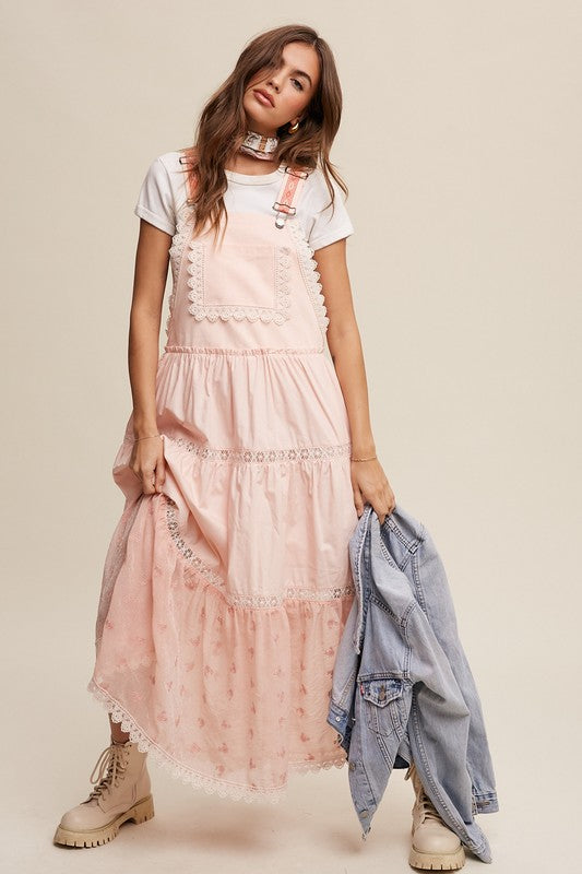 Maisie Overall Tiered Maxi