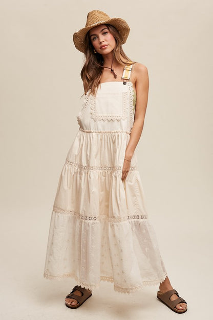 Maisie Overall Tiered Maxi