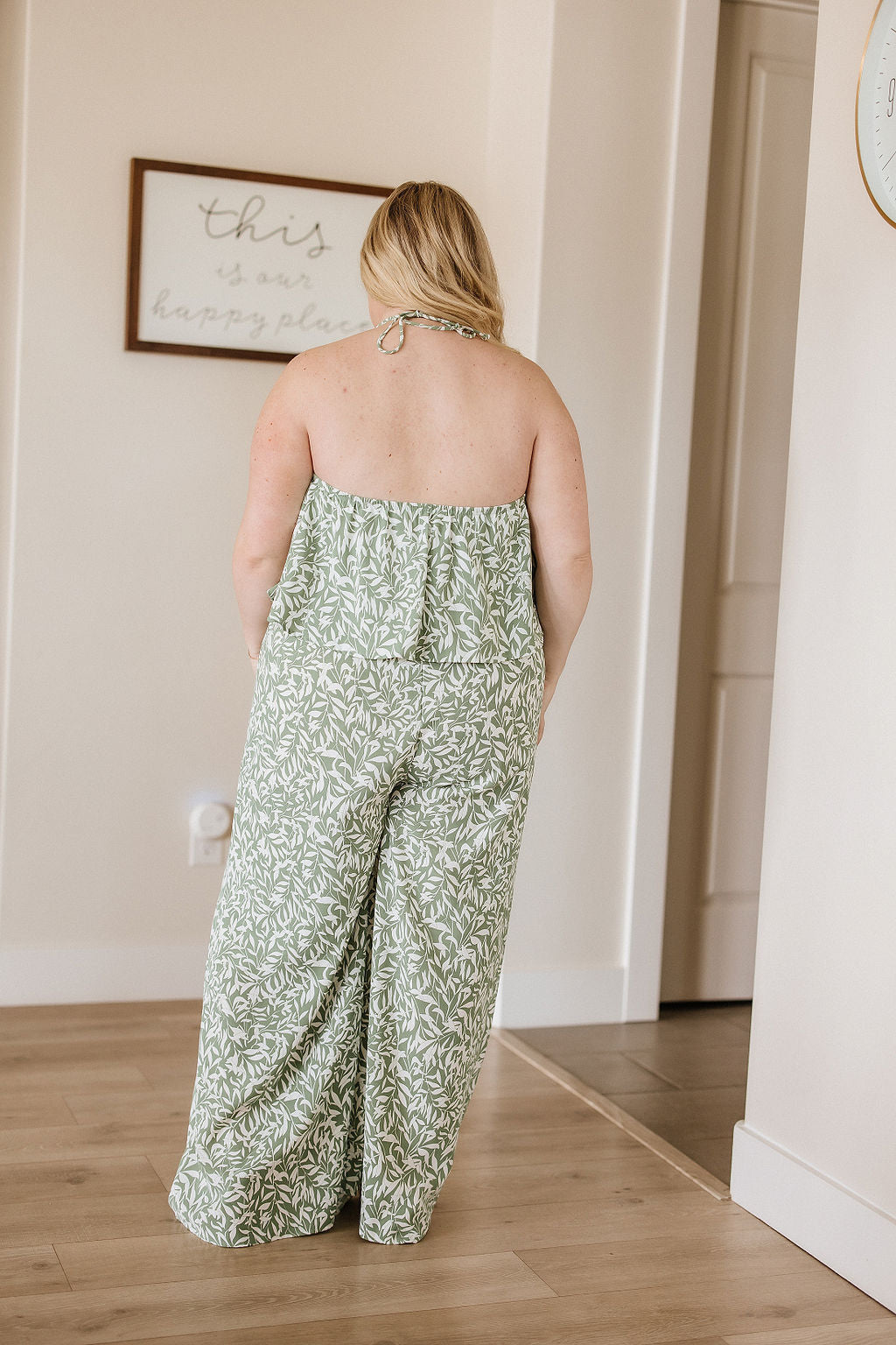 Milani Floral Leaf Jumpsuit