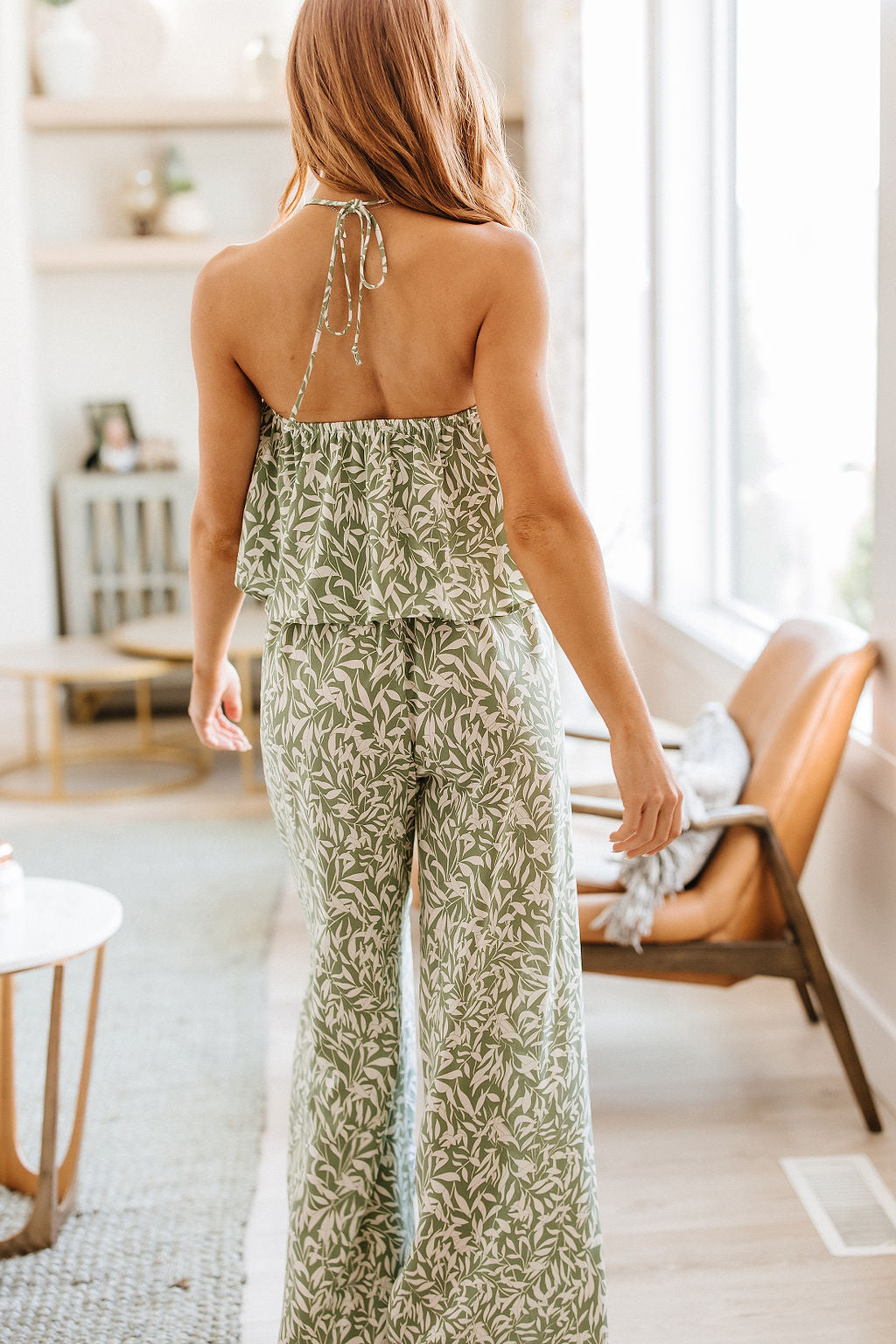 Milani Floral Leaf Jumpsuit