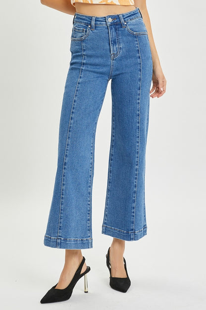 Elissa High Rise Wide Leg Jeans