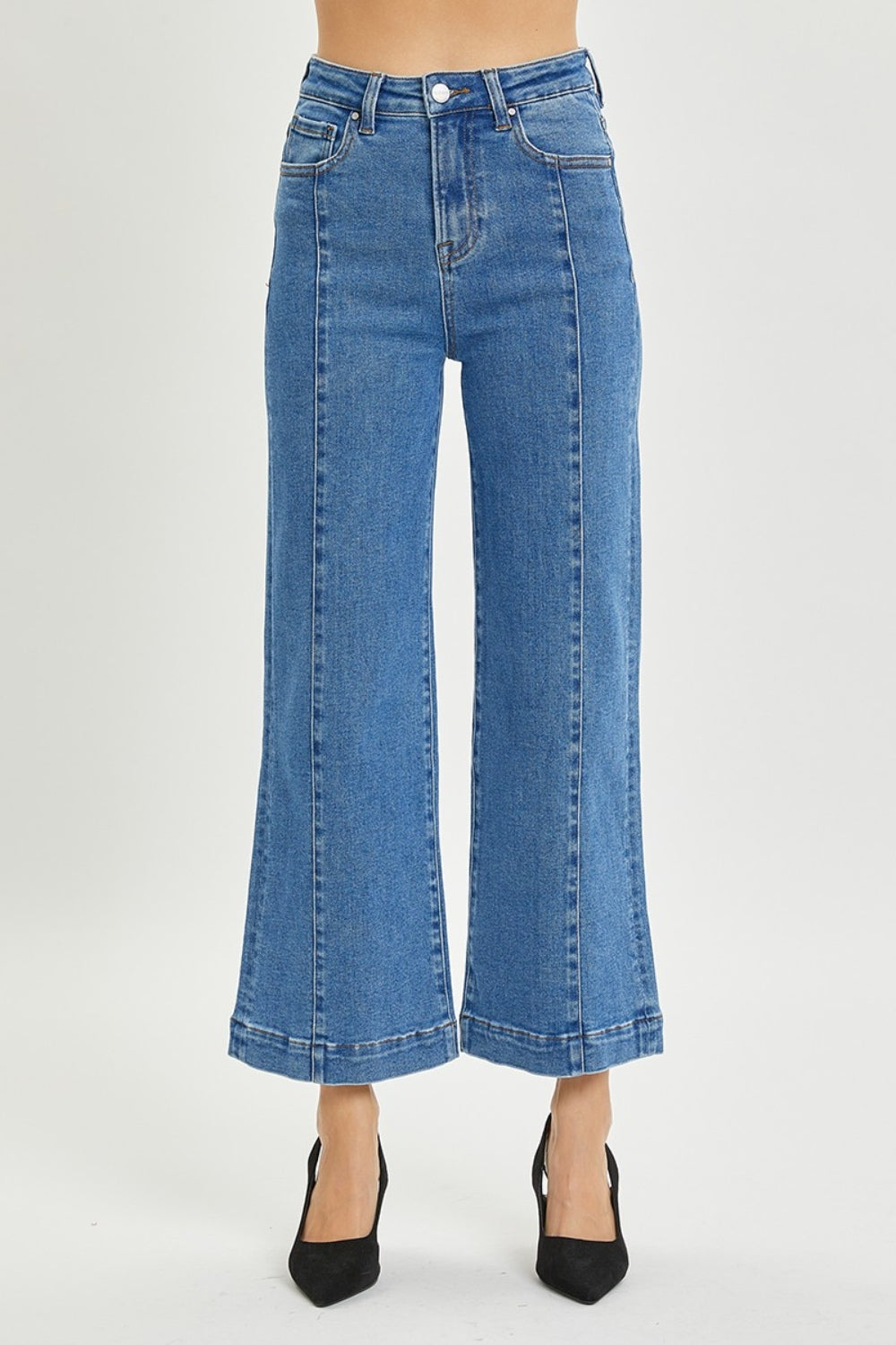 Elissa High Rise Wide Leg Jeans