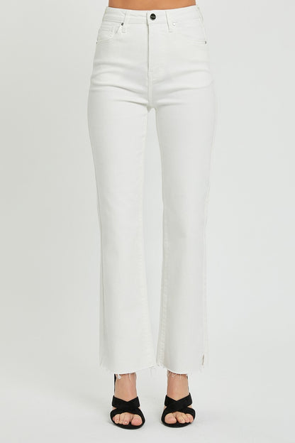 Angie High Rise Tummy Control Straight Jeans