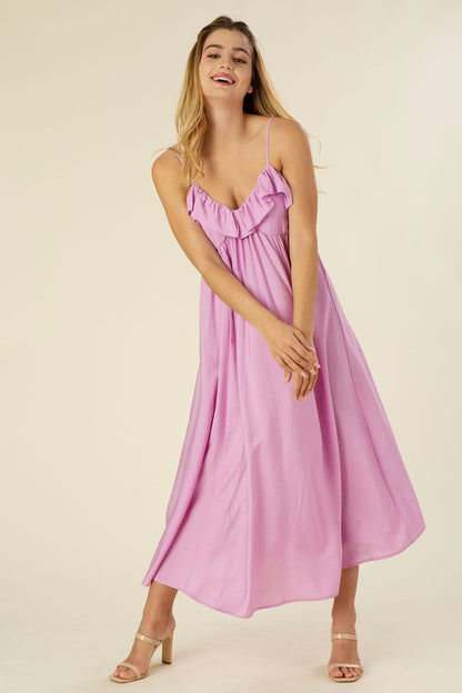 Jamie Ruffled Maxi Dress