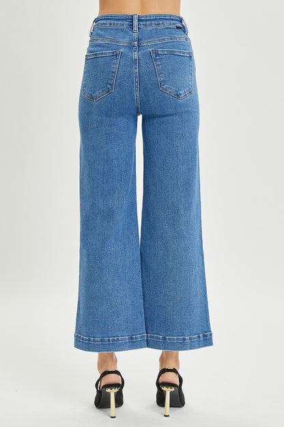 Elissa High Rise Wide Leg Jeans