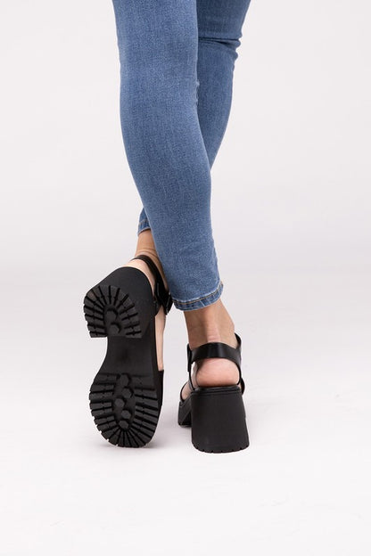 Raven Rugged Platform Heels