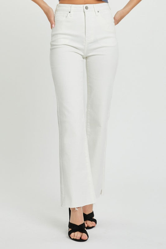 Angie High Rise Tummy Control Straight Jeans