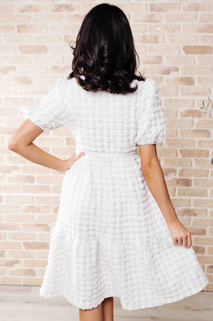 Hadly Bubble Midi Dress