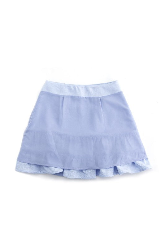 Dallas Smocked Ruffle Skirt Set