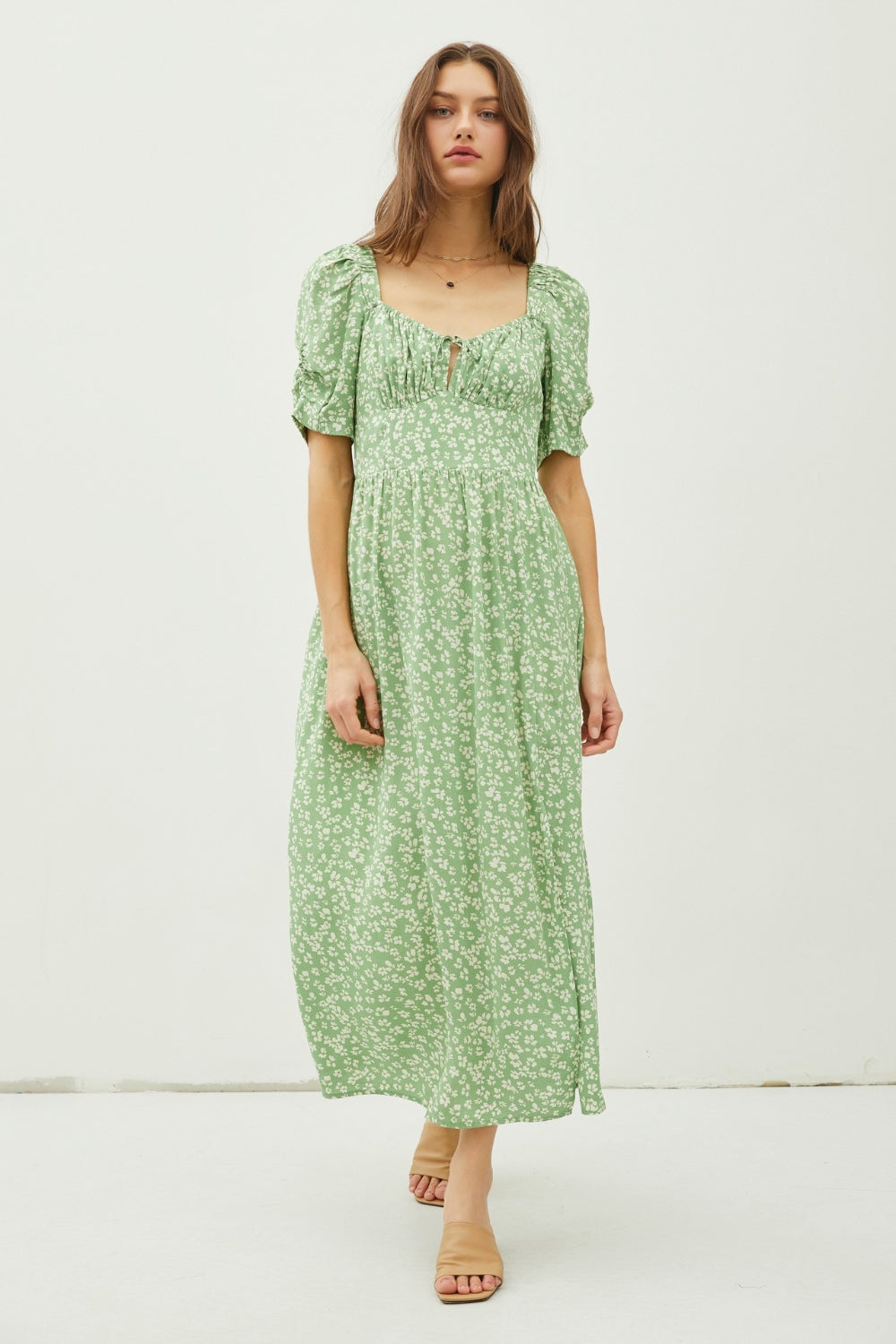 Laura Floral Smocked Maxi Dress