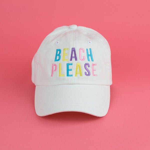 Beach Please Hat - J. Madison & Co.