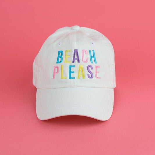 Beach Please Hat - J. Madison & Co.