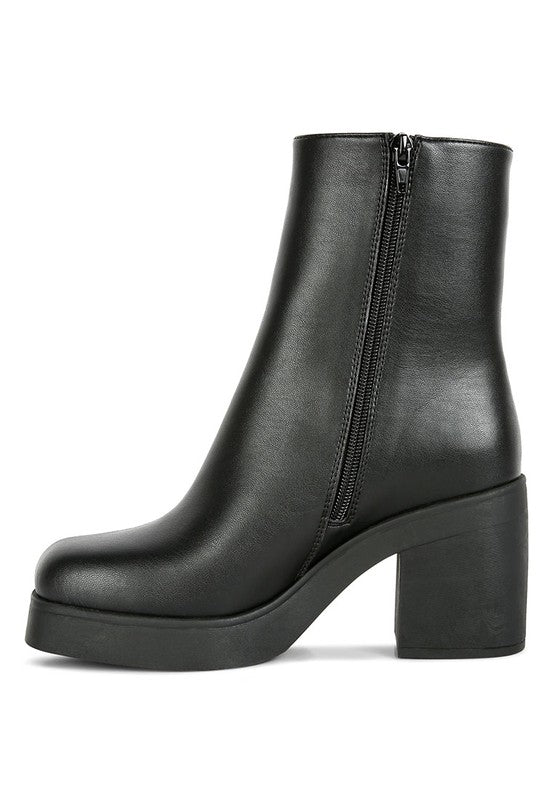 Bianka Basic Ankle Boots - J. Madison & Co.