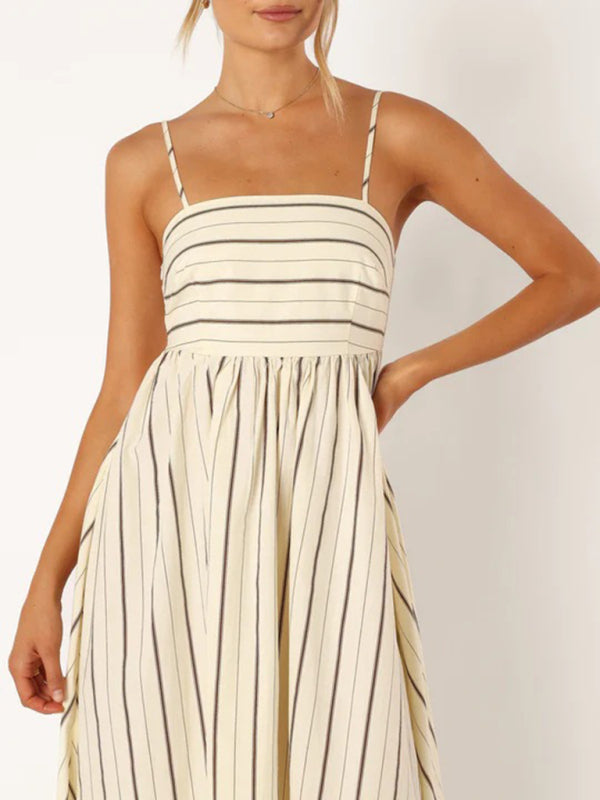 Lexi Striped Cutout Maxi Dress - 2 Colors