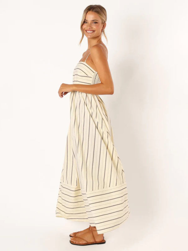 Lexi Striped Cutout Maxi Dress - 2 Colors