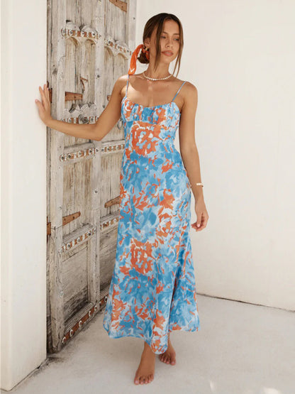 Jessamyn Tropical Midi Dress