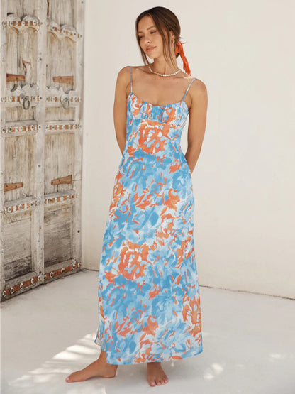 Jessamyn Tropical Midi Dress