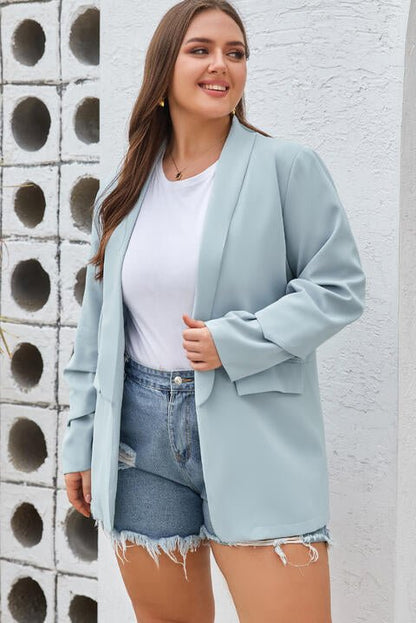 Lyla Light Blue Blazer - J. Madison & Co.