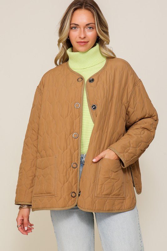 Maci Quilted Puffer Jacket - J. Madison & Co.